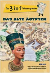 Das Alte Ägypten Das 3 in 1 Wissensposter mit XXL-Poster 97 x 63 cm