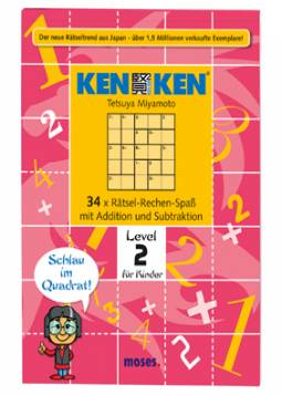 KenKen  34x Rätsel-Rechen-Spaß mit Addition und Subtraktion Level 2 für Kinder
Der neue Rätseltrend aus Japan - über 1,5 Millionen verkaufte Exemplare!