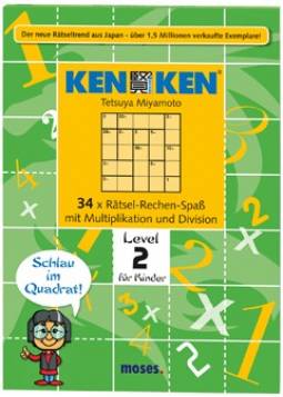 KenKen - Multiplikation + Division  Level 2 für Kinder 34 x Rätsel-Rechen-Spaß mit Multiplikation und Division
Der neue Rätseltrend aus Japan - über 1,5 Millionen verkaufte Exemplare!