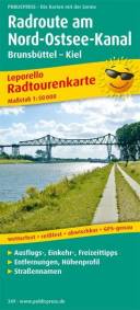 Radroute am Nord-Ostsee-Kanal, 109 km Radtourenkarte 1:50.000 Leporello Radtourenkarte mit Ausflugszielen, Einkehr- & Freizeittipps, wetterfest, reissfest, abwischbar, GPS-genau
