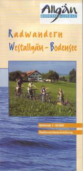Radwandern Westallgäu - Bodensee Allgäu Bodensee - Lindau 1: 50.000