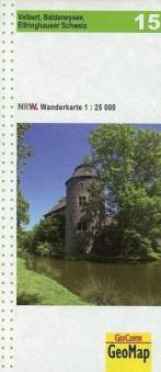 Velbert, Baldeneysee, Elfringhauser Schweiz  Maßstab 1:25.000 3. Aufl.