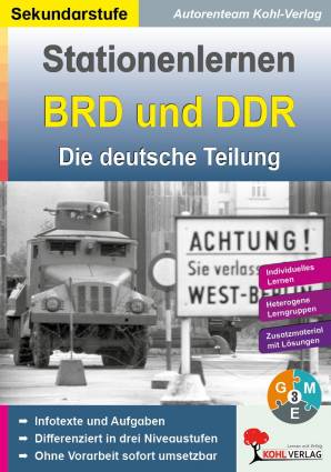 Stationenlernen BRD und DDR Die deutsche Teilung