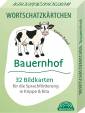 Wortschatzkärtchen: Bauernhof 32 Bildkarten für die Sprachförderung in Krippe & Kita