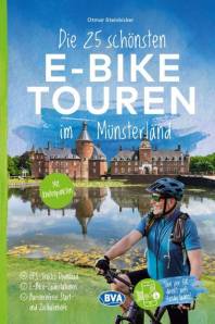 Die 25 schönsten E-Bike Touren im Münsterland mit Knotenpunkten, mit E-Bike Ladestationen, barrierefreien Start-/Zielbahnhöfen, mit GPS-Track-Download via website oder Kartenapp