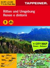 Ritten und Umgebung Maßstab 1:25.000 Renon e dintorni GPS 1:25.000 & Air-Photo Map
deutsch / italienisch
