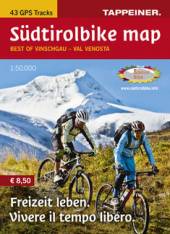 Südtirolbike map - Best of Vinschgau / Val Venosta  Maßstab 1:50.000 / 43 GPS tracks