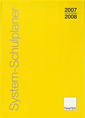 System-Schulplaner 2007/2008 TimeTEX