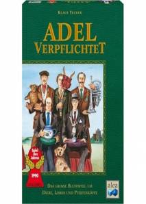 Adel verpflichtet  Das große Brettspiel um Diebe, Lords und Pfeifenköpfe

Spiel des Jahres 1990