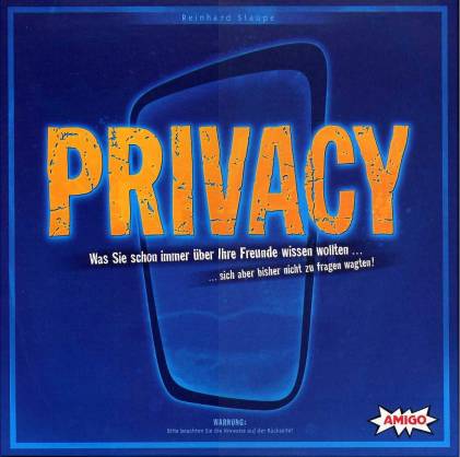 Privacy  Was Sie schon immer über Ihre Freunde wissen wollten ... sich aber bisher nicht zu fragen wagten!