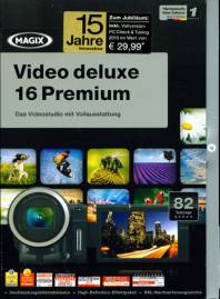 MAGIX Video deluxe 16 Premium Das Videostudio mit Vollausstattung Jubiläumsedition