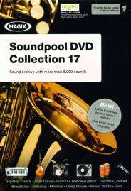 MAGIX Soundpool DVD Collection 17 Sound archive with more than 6,000 sounds HipHop • Rock • Alternative • Techno • Trance • Dance • Electro • Chillout Breakbeat • Dubstep • Minimal • Deep House • Movie Score • Jazz