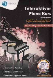 Interaktiver Piano Kurs - Special Edition Einfach spielen und Spaß haben! Interaktiver Workshop 
70 Stücke und Übungen 
Zahlreiche Tipps und Kniffe