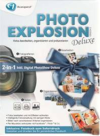 Photo Explosion 5 Deluxe + Digital PhotoShow Deluxe Fotos bearbeiten, organisieren und präsentieren + Unvergessliche Slideshows aud CD oder DVD erstellen