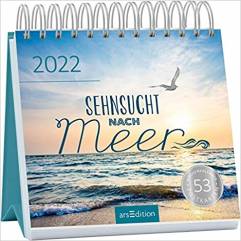 Sehnsucht nach Meer 2022  Wochenkalender
53 Postkarten