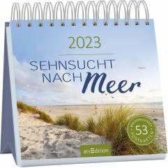 Sehnsucht nach Meer 2023  Wochenkalender
53 Postkarten