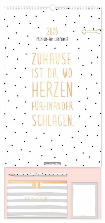 Premium-Familienplaner 2026: Familienplaner