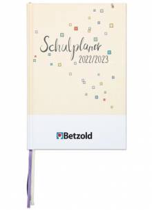Betzold Design-Schulplaner 2022/2023, Hardcover, DIN A5
