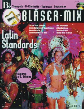 Bläser-Mix Latin Standards Trompete, B-Klarinette, Tenorsax, Sopransax
Melodie & 2. Stimme
The Girl From Ipanema
Manha De Carnaval/Black Orpheus
Samba De Orfeu
Summer Samba/ So Nice
One Note Samba
El Cumbanchero
Brazilian Breeze
Cielito Lindo De Brazil



Cielito Lindo De Brazil