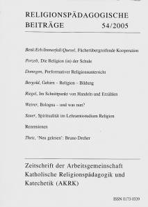 Religionspädagogische Beiträge 54/2005 - 