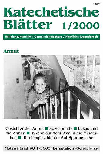 Katechetische Blätter 1/2000 - Armut