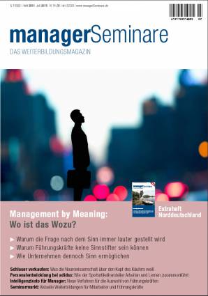 managerSeminare 208/2015 - Management by Meaning: Wo ist das Wozu?