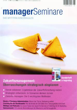 managerSeminare 89/2005 - Zukunftsmanagement