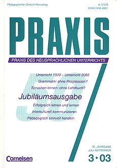 Praxis 3/2003 - Jubil&auml;umsausgabe