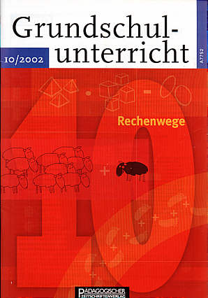 Grundschulunterricht 10/2002 - Rechenwege