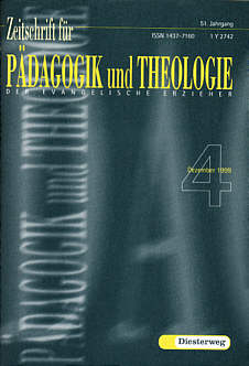 Zeitschrift für Pädagogik und Theologie 4/1999 - 